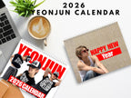 Custom TXT Yeonjun 2026 wall calendar