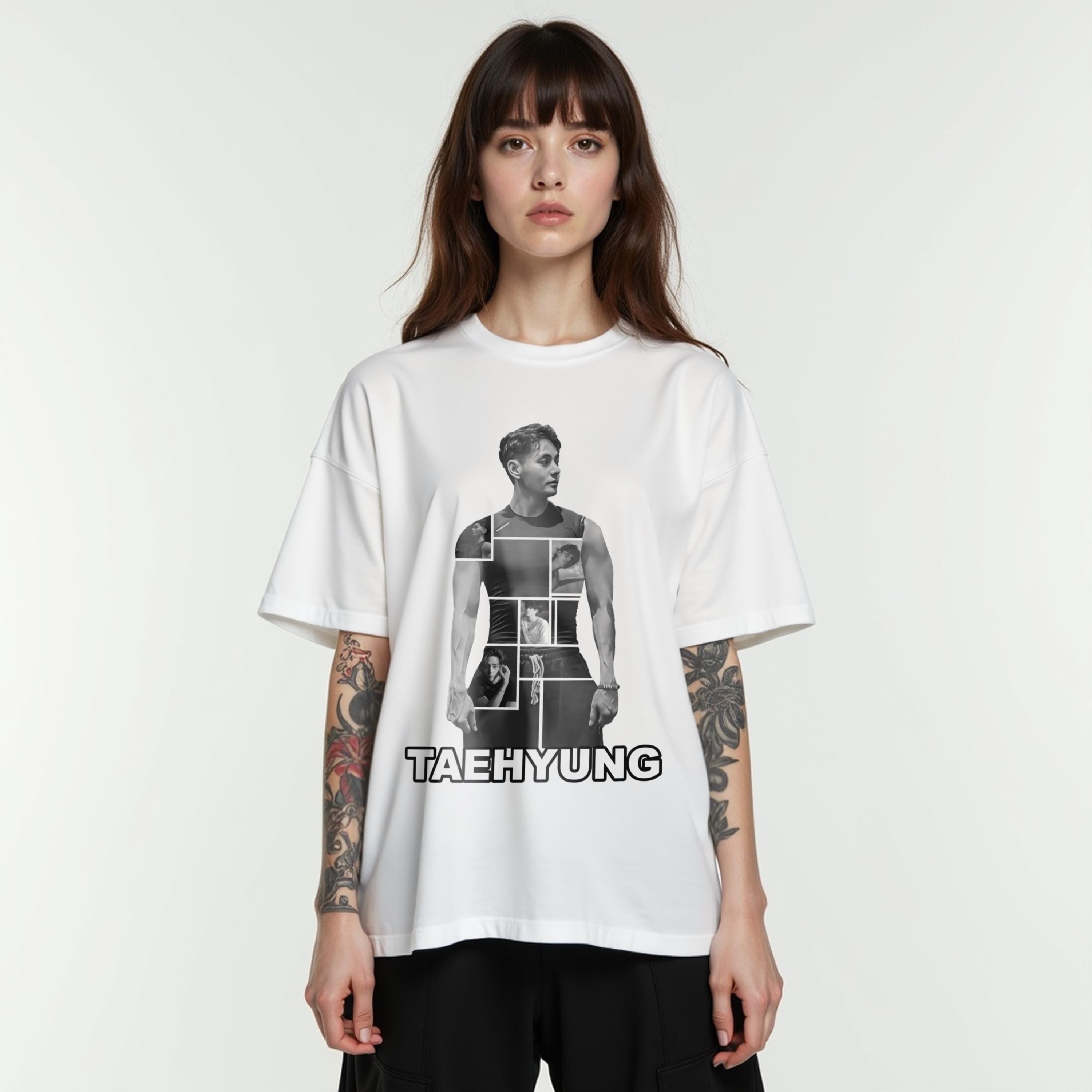 Custom K-Pop Bias Comfort Colors Tee: Personalized Fan Gift