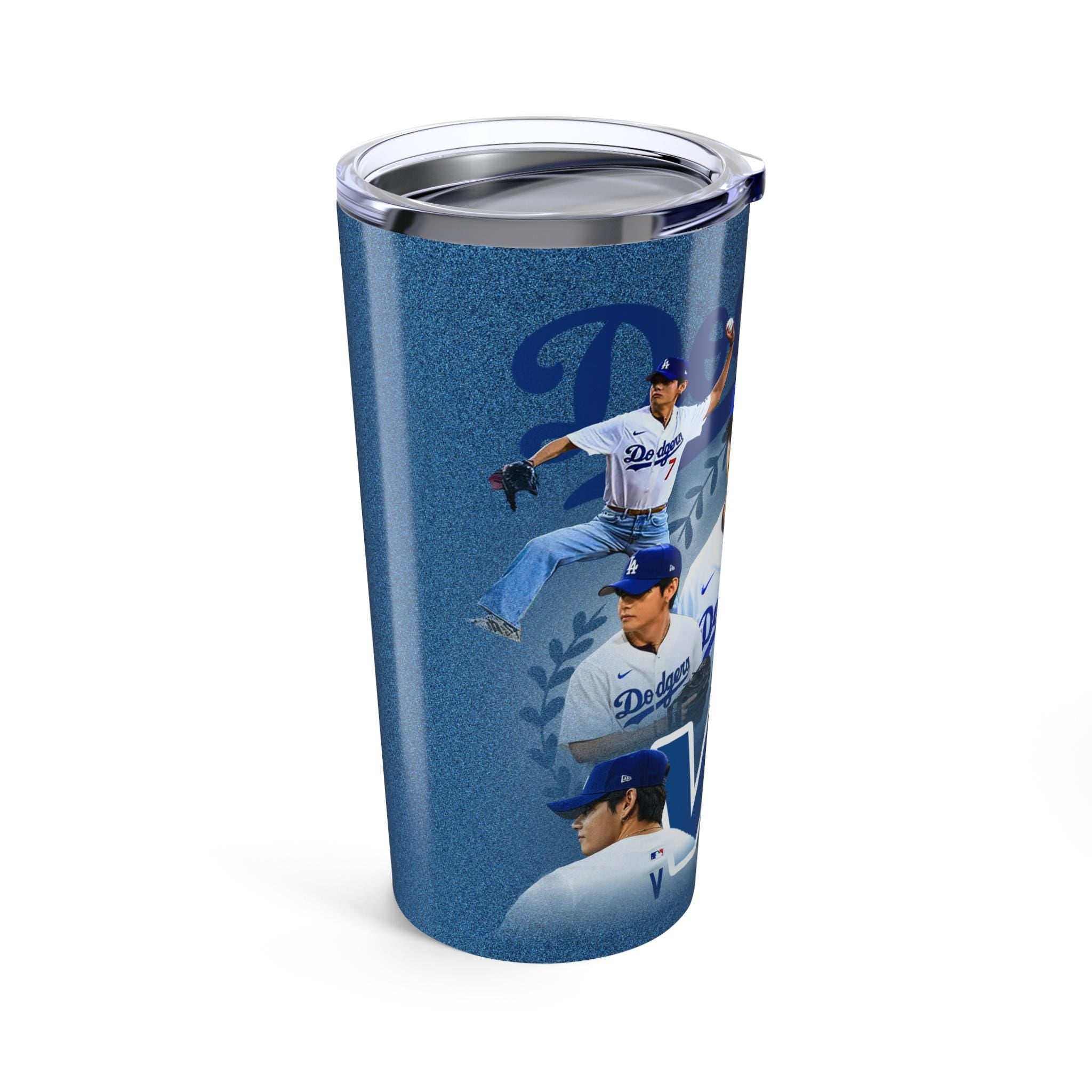 BTS V Dodgers Tumbler: Kpop Stainless Steel 20oz