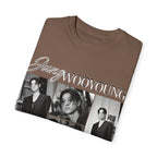 Vintage Wooyoung Shirt: Soft Cotton Tee for ATINY
