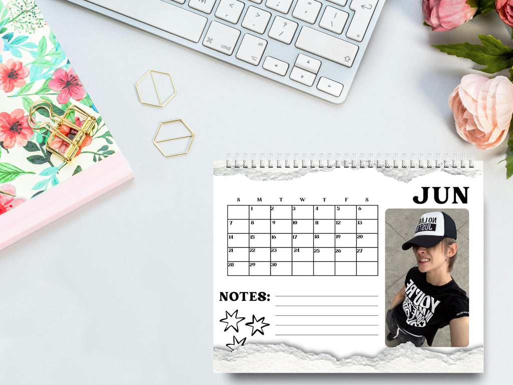 Custom TXT Yeonjun 2026 wall calendar