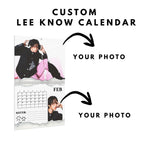 Custom 2026 Lee know Stray kids calendar