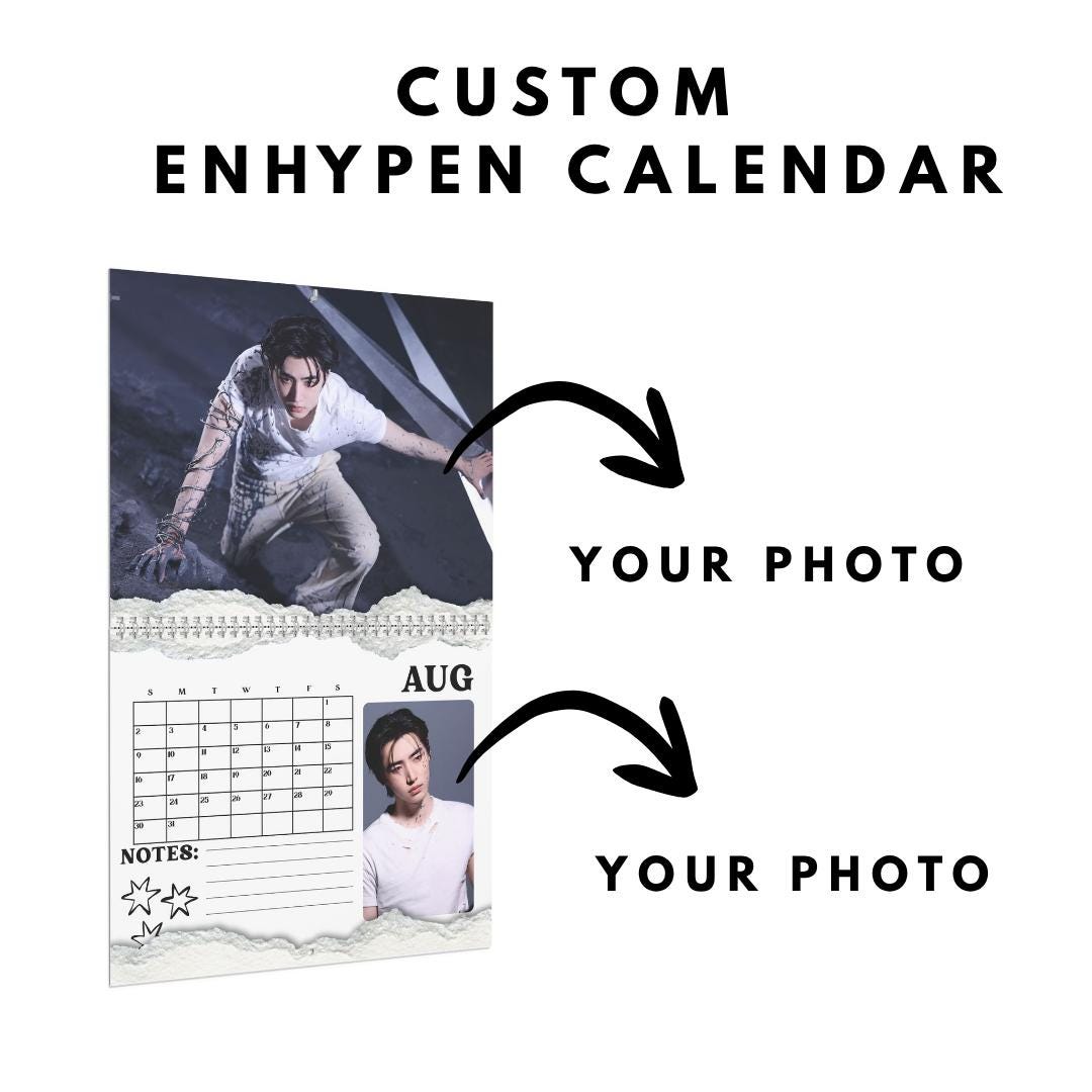 Enhypen 2026 wall Calendar