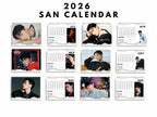 Custom San calendar  2026