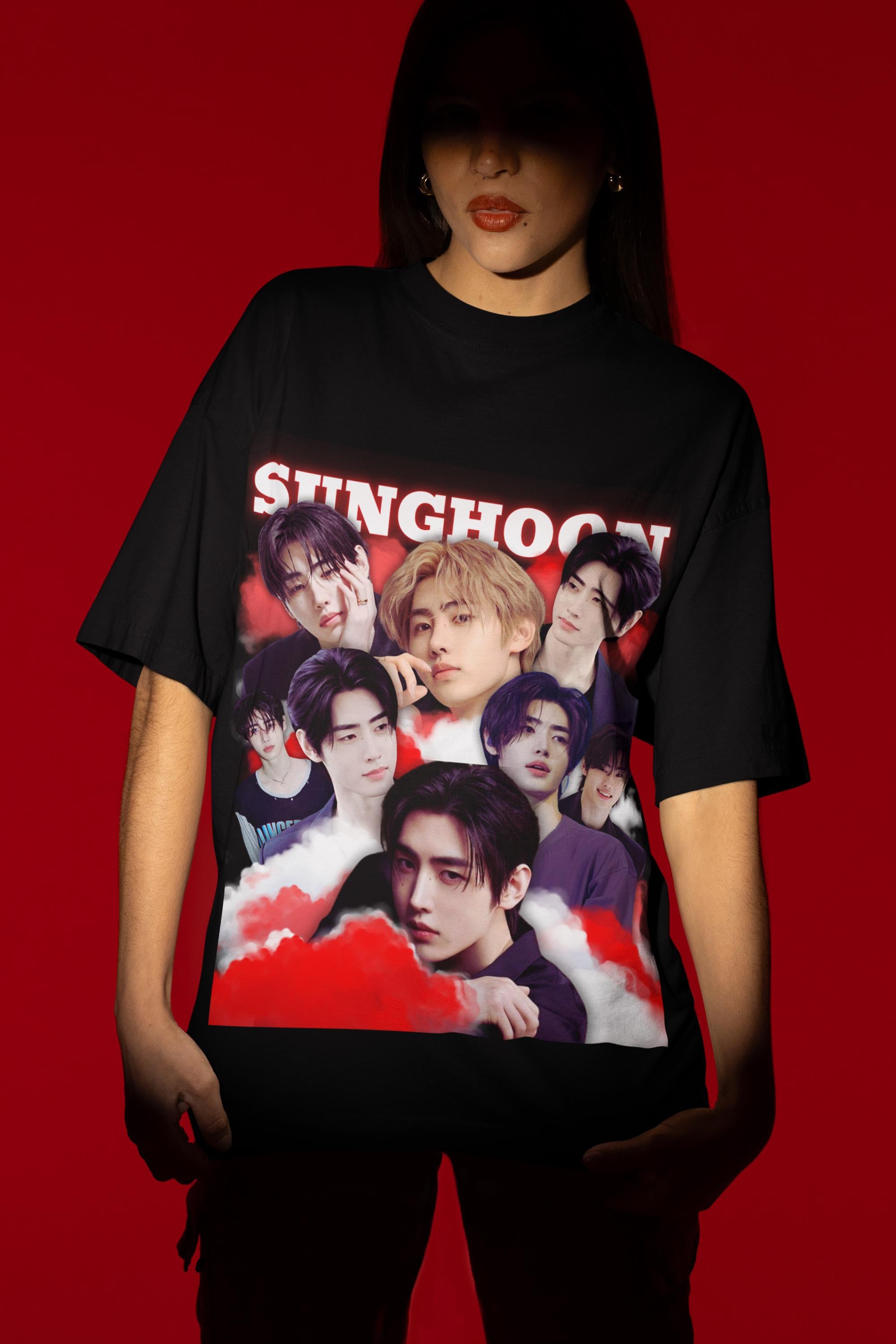 Custom K-Pop T-Shirt: Personalized Name & Design, US Cotton Tee