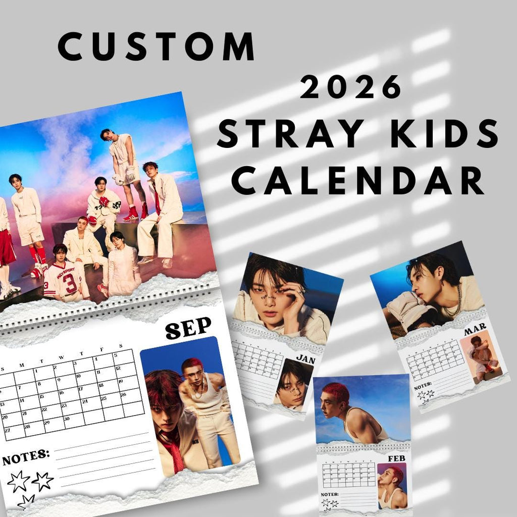 Custom Stray Kids Calendar 2026
