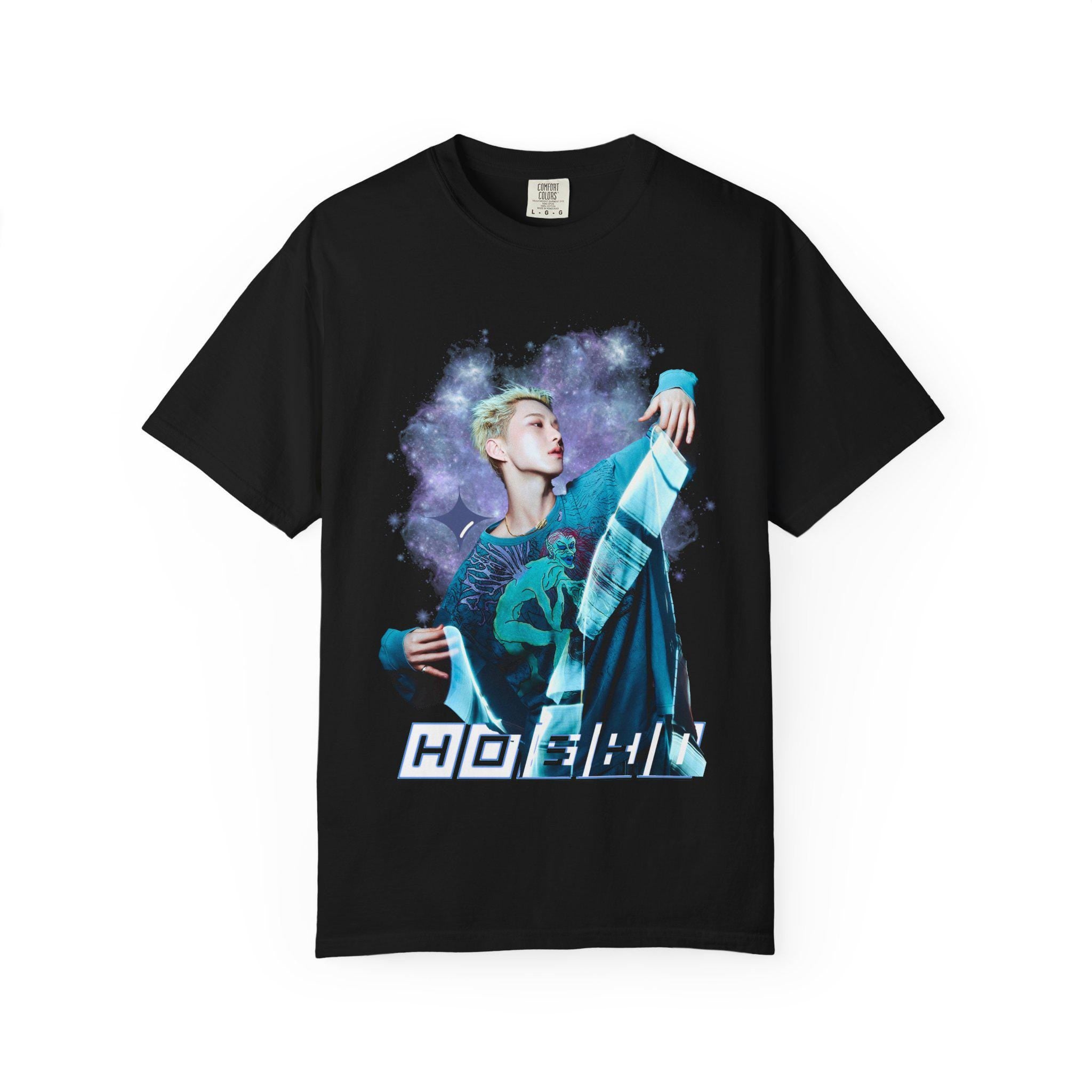 Hoshi Seventeen Inspired Vintage Tee: Soft Cotton Carats Fan Shirt