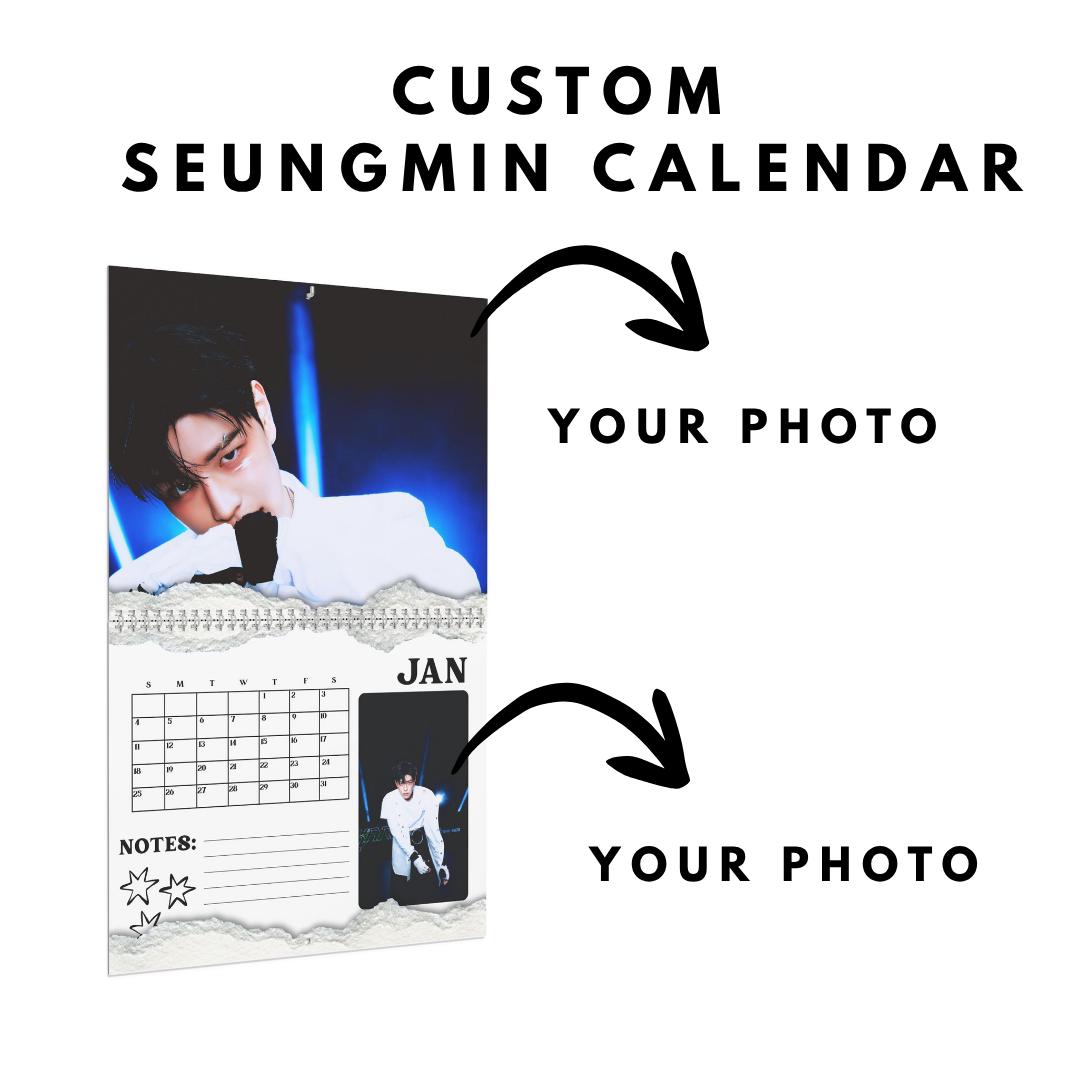 Custom 2026 Seungmin Stray kids calendar