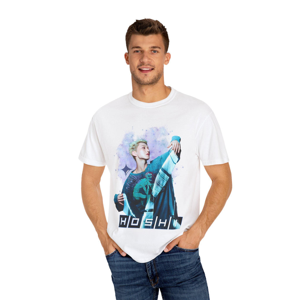 Hoshi Seventeen Inspired Vintage Tee: Soft Cotton Carats Fan Shirt