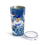 BTS V Dodgers Tumbler: Kpop Stainless Steel 20oz