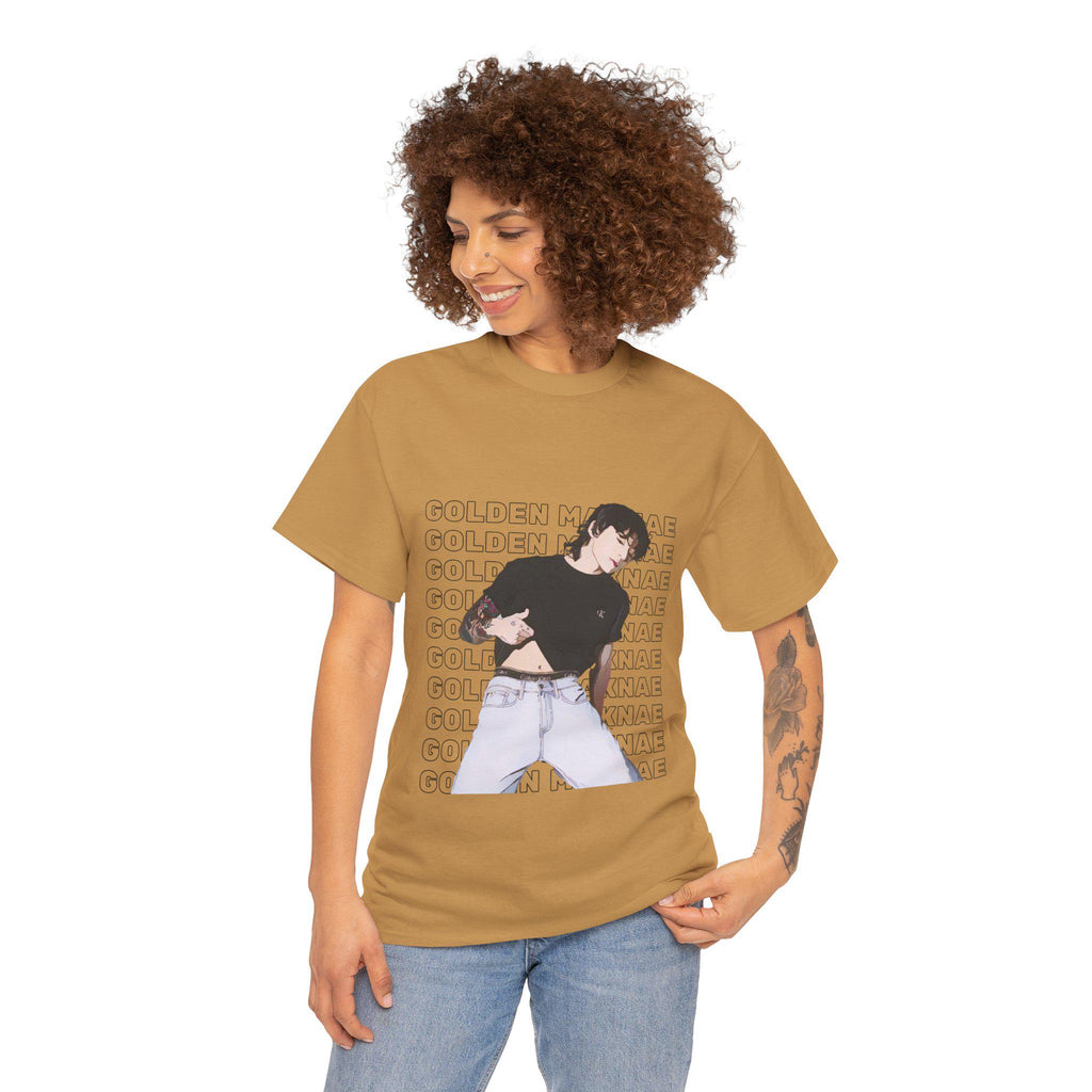 Jungkook Golden Maknae Shirt: Kpop Fan Tee