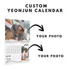 Custom TXT Yeonjun 2026 wall calendar