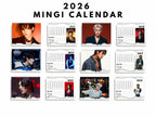 Custom Mingi calendar  2026