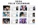 Custom 2026 Felix Stray kids calendar