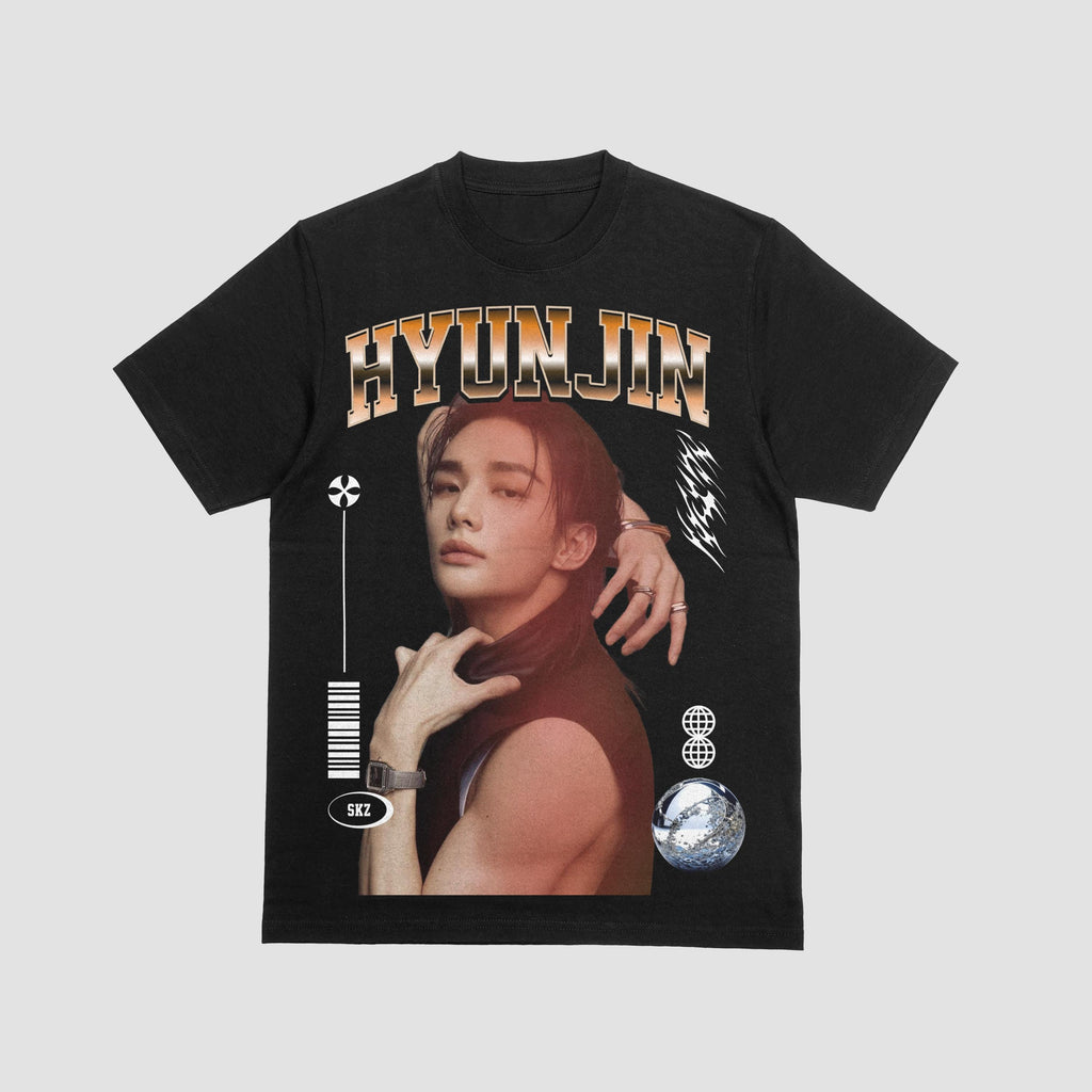 Hyunjin Straykids Graphic Tee: Vintage Kpop Shirt for STAY