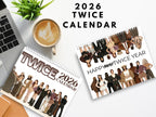 Custom 2026 TWICE K-Pop Calendar