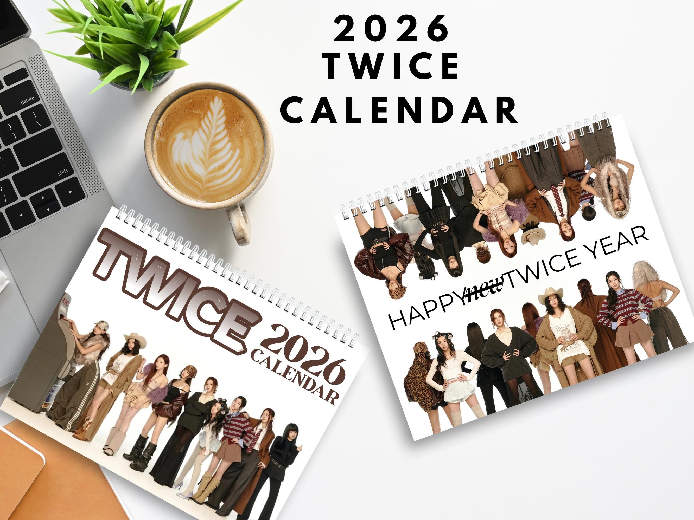 Custom 2026 TWICE K-Pop Calendar