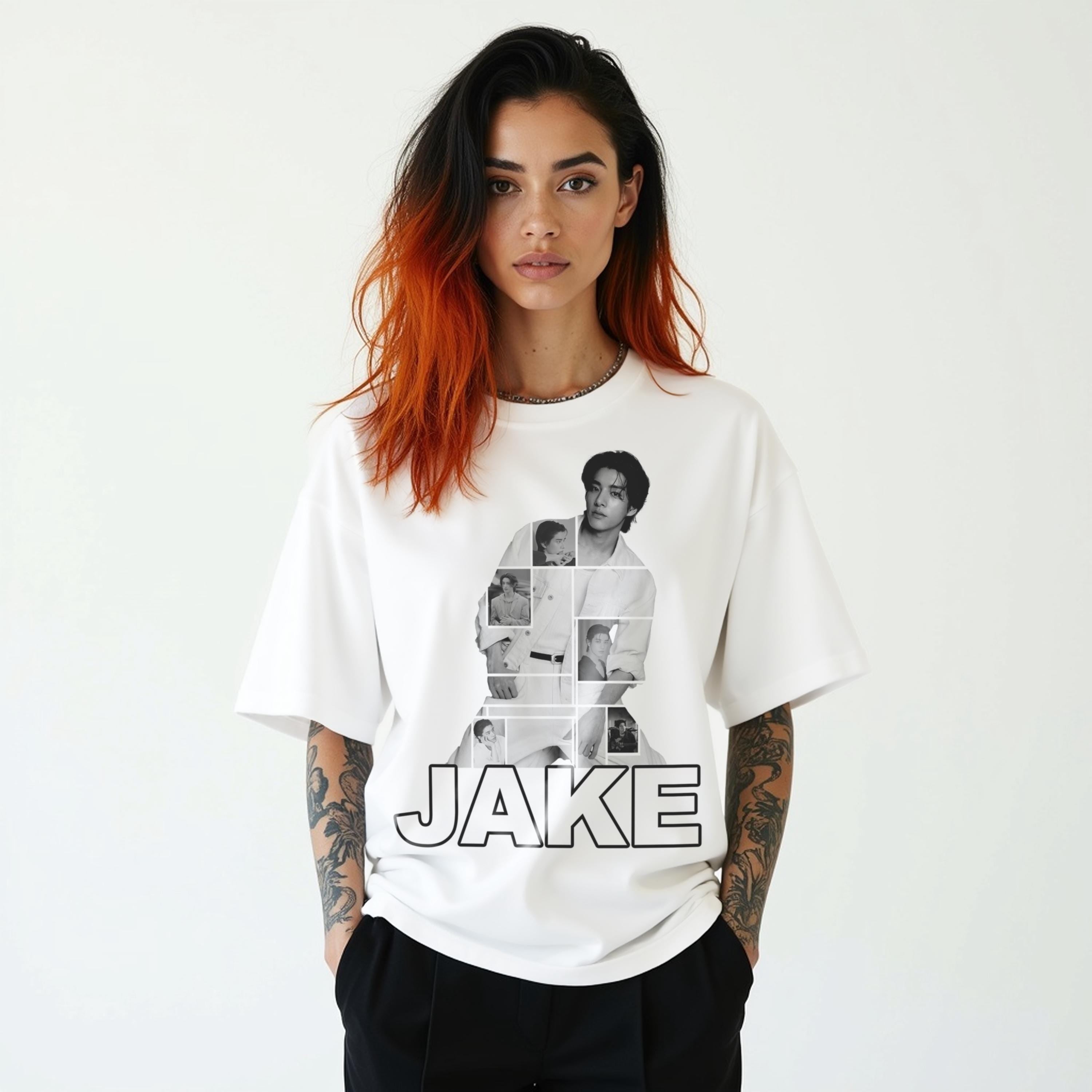 Custom K-Pop Bias Comfort Colors Tee: Personalized Fan Gift