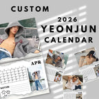 Custom TXT Yeonjun 2026 wall calendar
