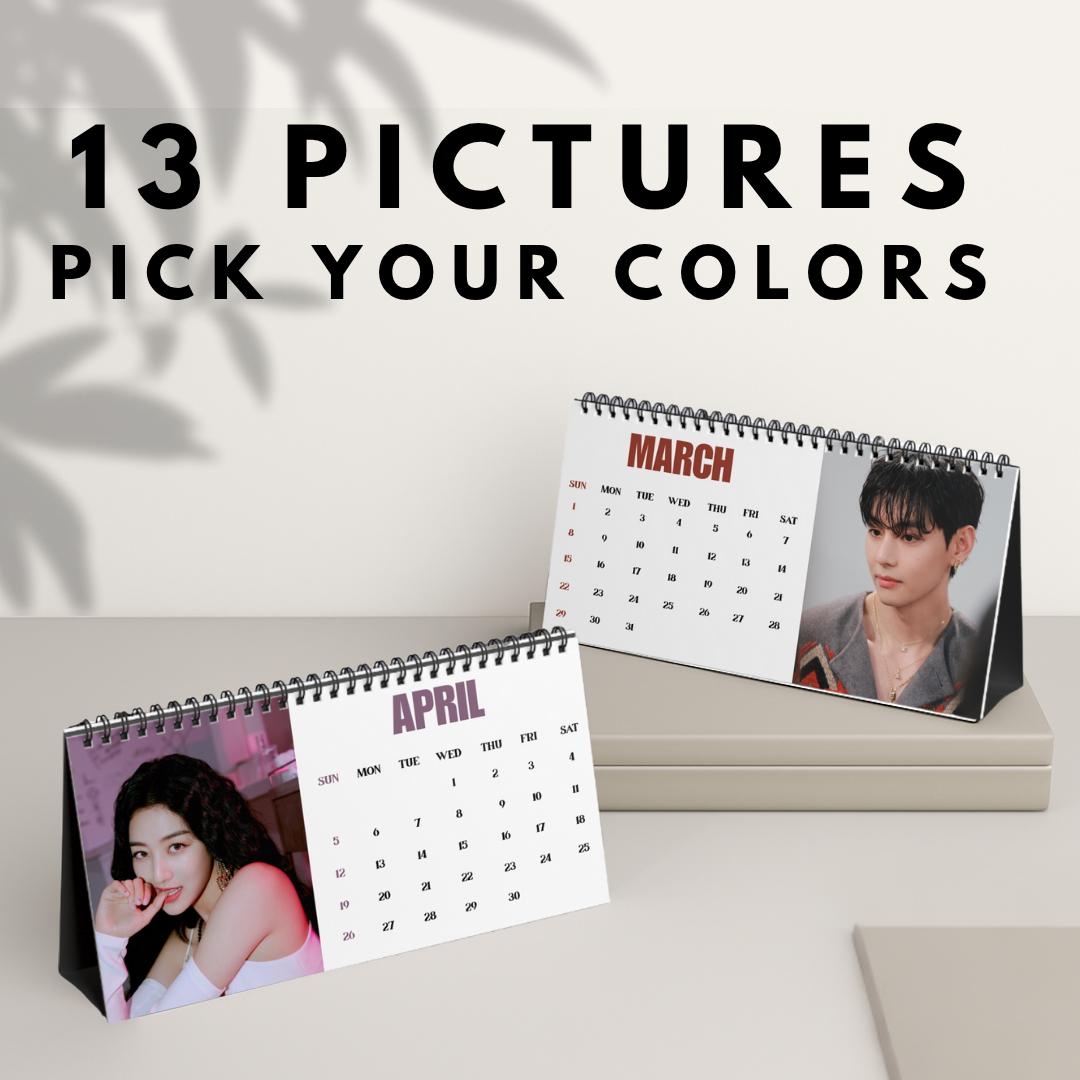 Custom 2026 kpop desk Calendar