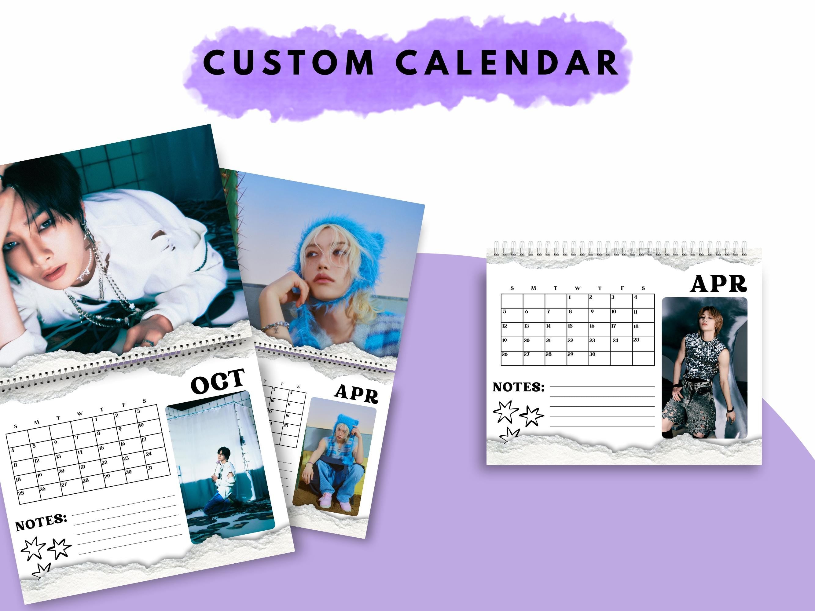 Custom IN Stray kids calendar