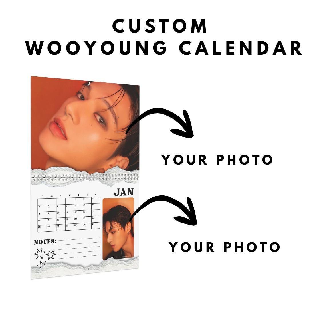 Custom 2026 Wooyoung Calendar