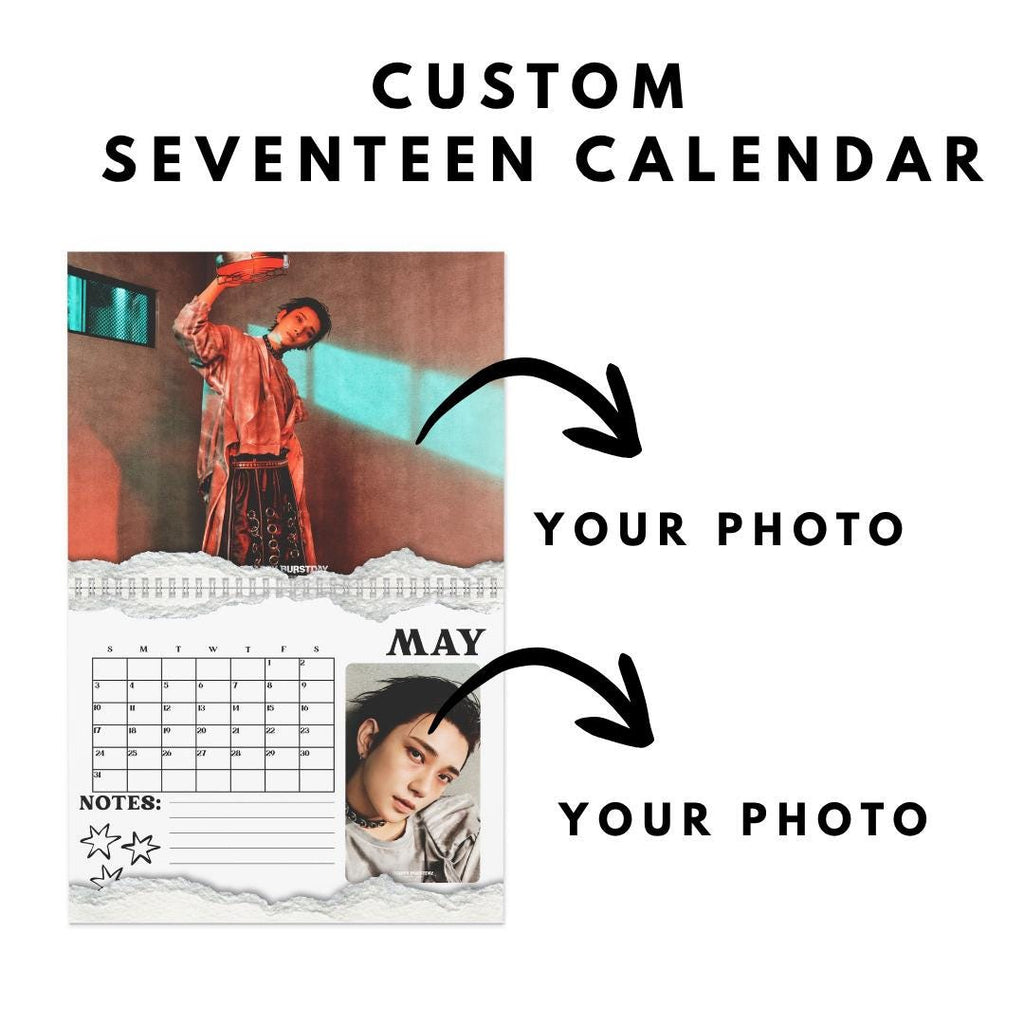Custom Seventeen 2026 wall Calendar