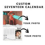 Custom Seventeen 2026 wall Calendar