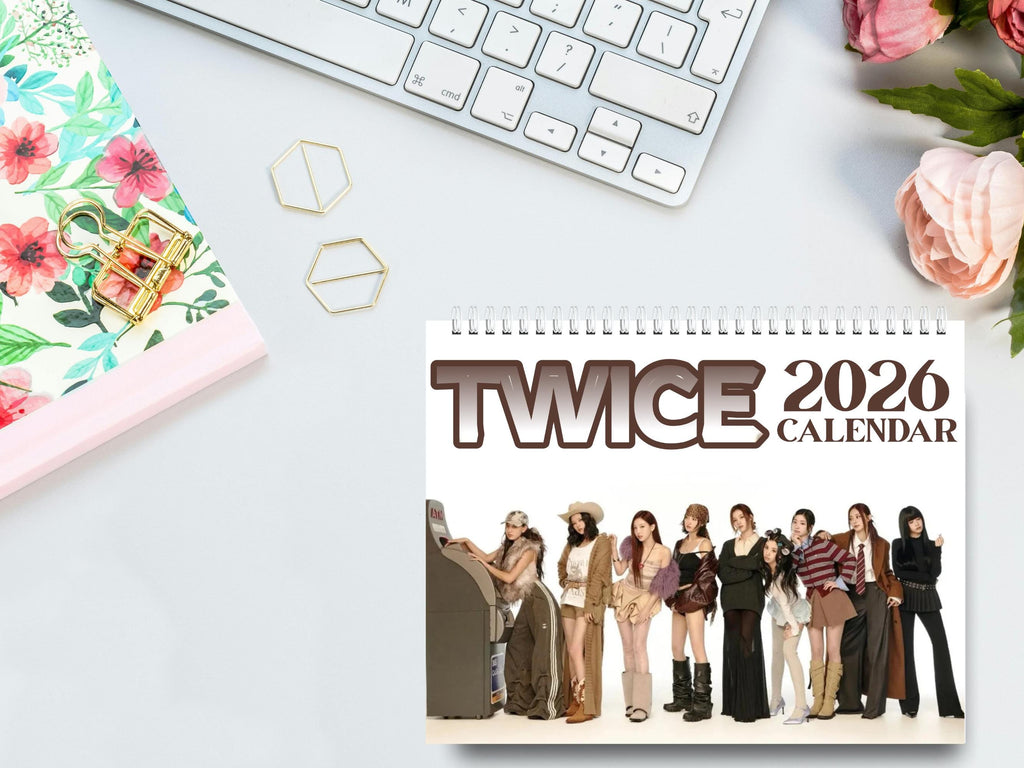 Custom 2026 TWICE K-Pop Calendar