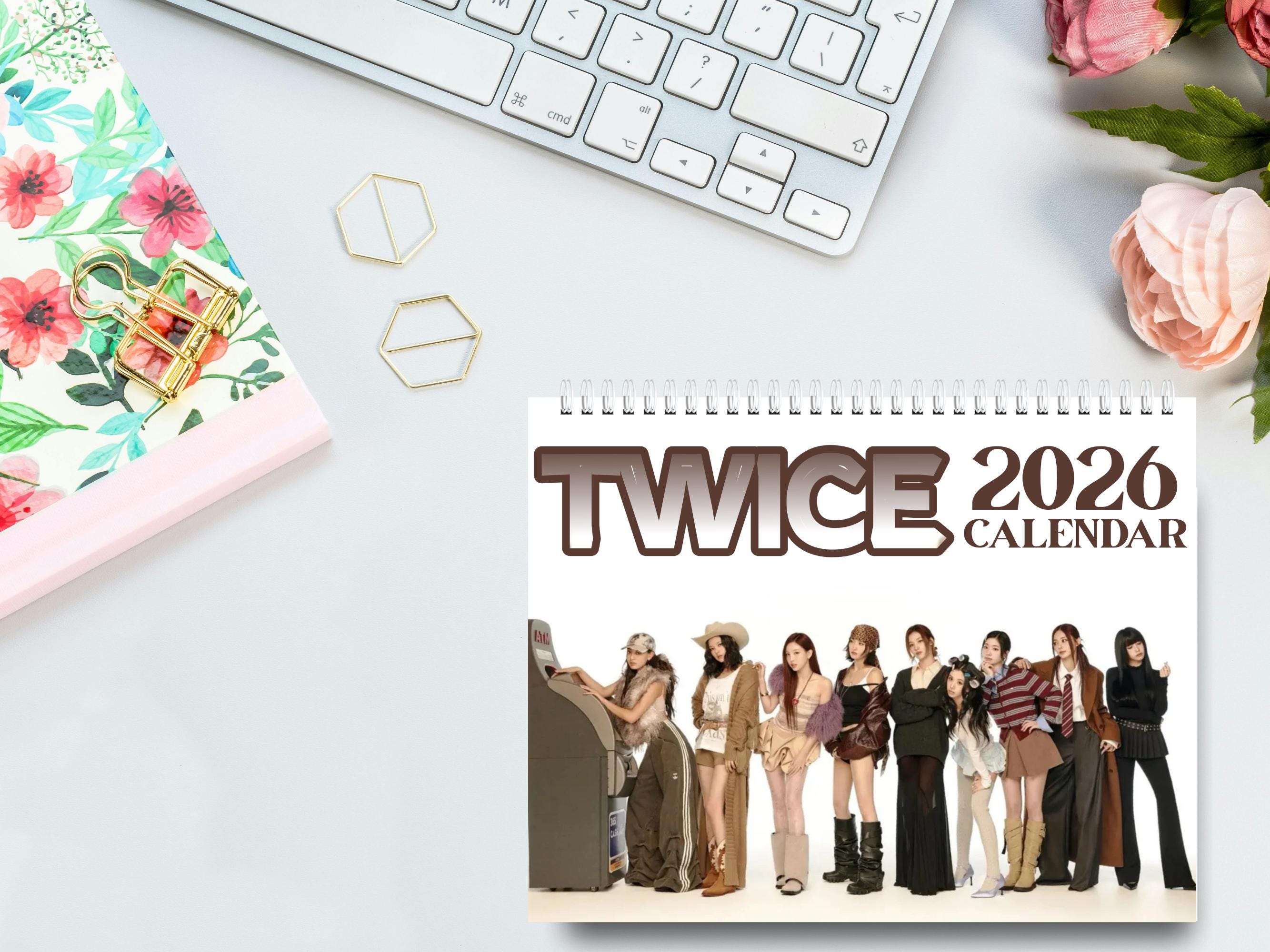 Custom 2026 TWICE K-Pop Calendar