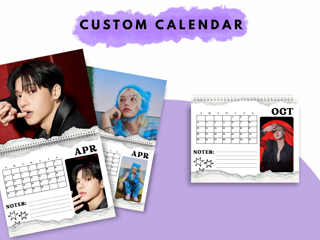 Custom 2026 Wooyoung Calendar