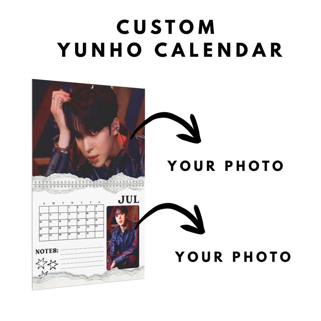Custom Yunho Ateez Calendar