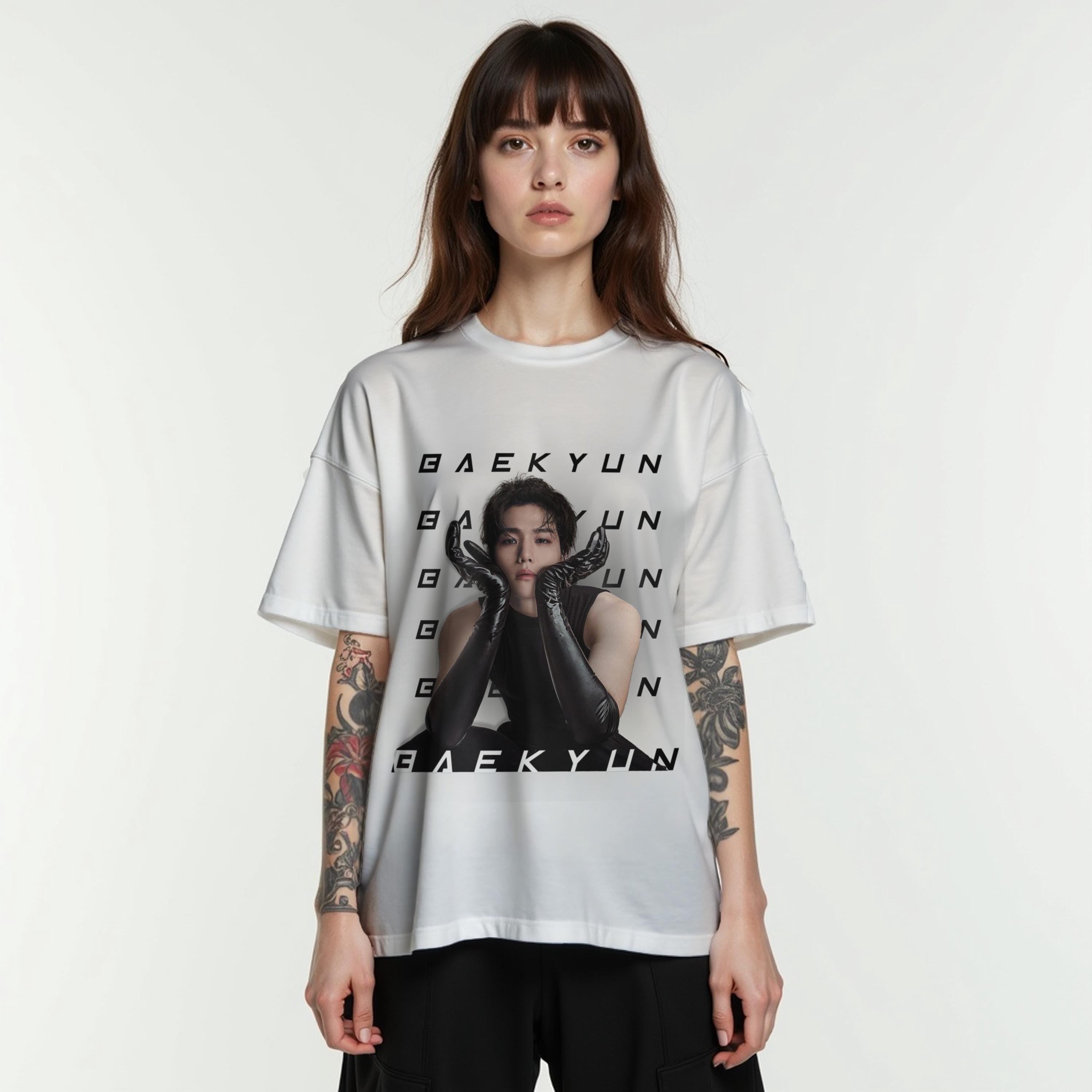 Baekhyun Kpop Comfort Colors Tee: Oversized EXO Fan Shirt