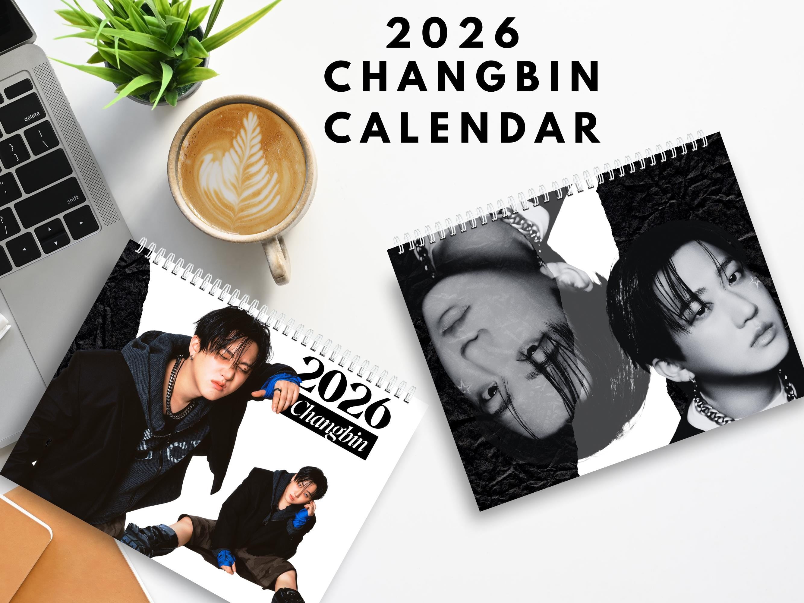 Custom 2026 Changbin Stray kids calendar