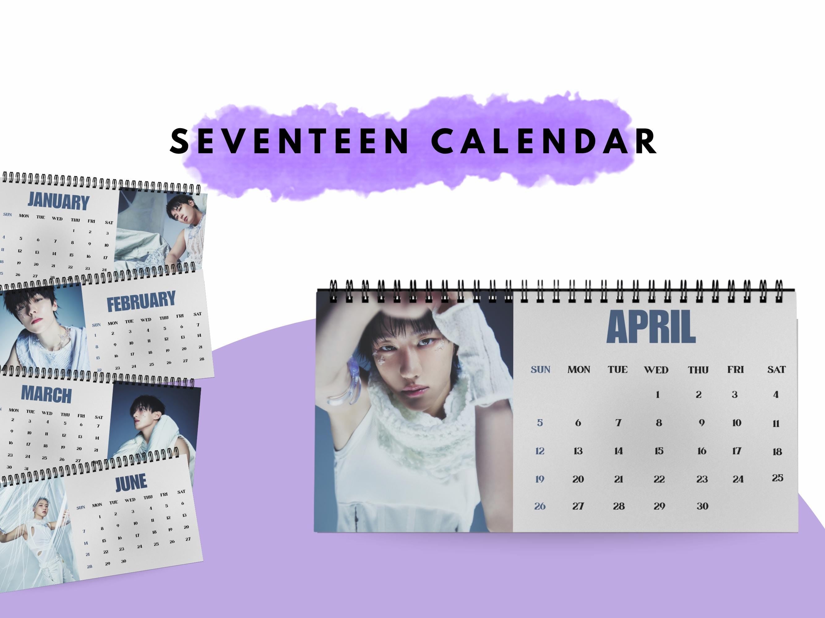 Custom 2026 Seventeen Calendar