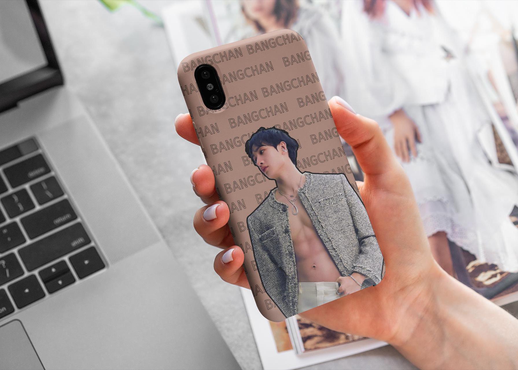CUSTOMIZABLE Kpop Bias Phone Case, Kpop Aesthetic Phone Case, Custom Phone Cases, Personalized Phone Case