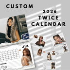 Custom 2026 TWICE K-Pop Calendar
