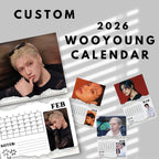 Custom 2026 Wooyoung Calendar
