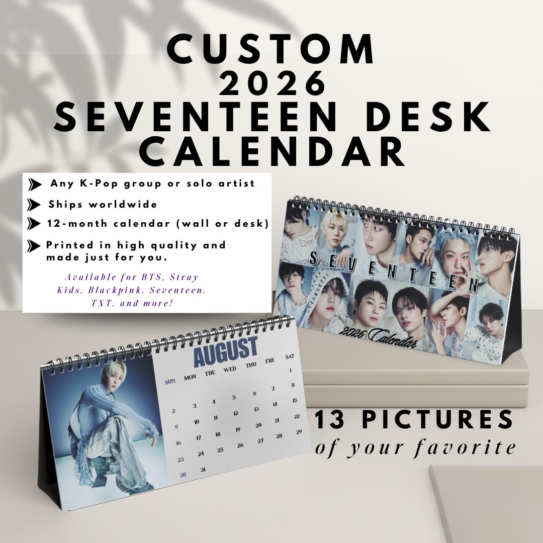 Custom 2026 Seventeen Calendar
