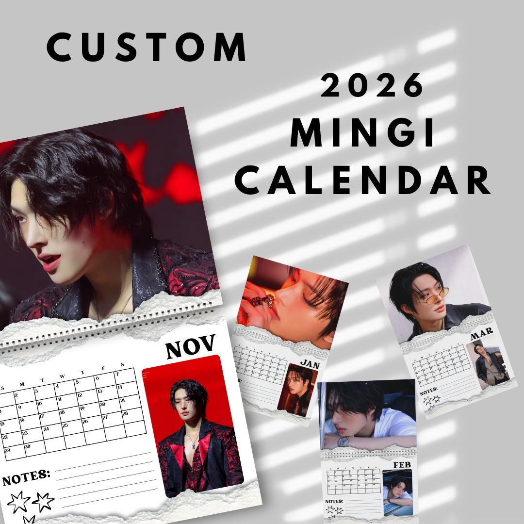 Custom Mingi calendar  2026