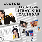 Custom 2026 Felix Stray kids calendar