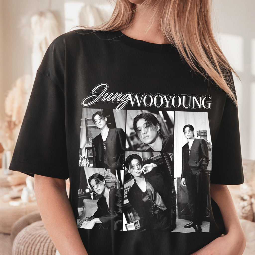 Vintage Wooyoung Ateez Shirt