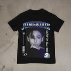 Customizable Kpop Shirt: 5 Photo Design, Soft Cotton Tee